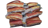 Handmade bacon (pork belly)