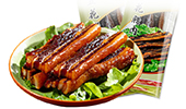 หมูสามชั้นแดดเดียว(กวางตุ้ง)